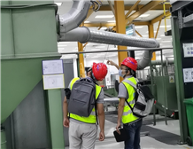 Dust removal equipment renovation in a paper production workshop in Guangzhou