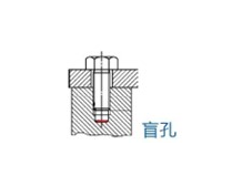 Requirements for the metal wall thickness around blind holes in flameproof enclosures