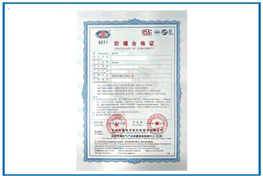 Case of Ex certification for stacker crane