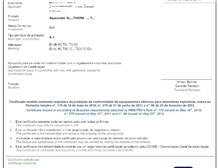Brazil INMETRO Explosion proof Certification