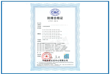 正压控制器防爆认证案例|防爆型正压控制器防爆合格证书